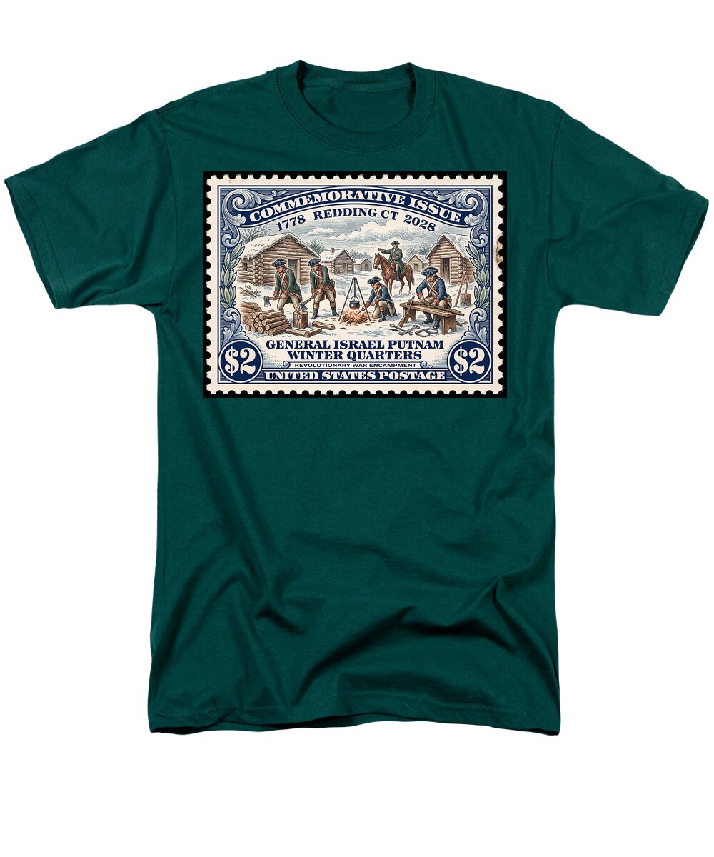 Gen. Putnam at Redding $2 - Men's T-Shirt  (Regular Fit)