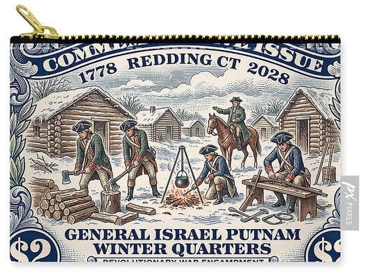 Gen. Putnam at Redding $2 - Zip Pouch