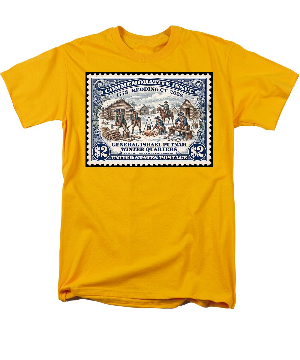 Gen. Putnam at Redding $2 - Men's T-Shirt  (Regular Fit)
