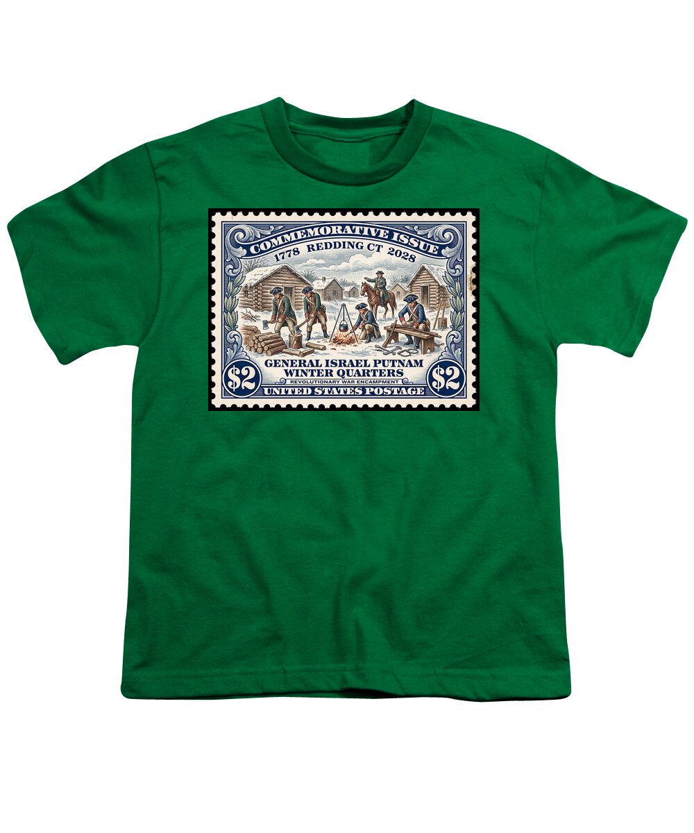 Gen. Putnam at Redding $2 - Youth T-Shirt