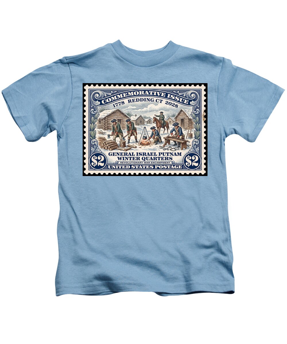 Gen. Putnam at Redding $2 - Kids T-Shirt