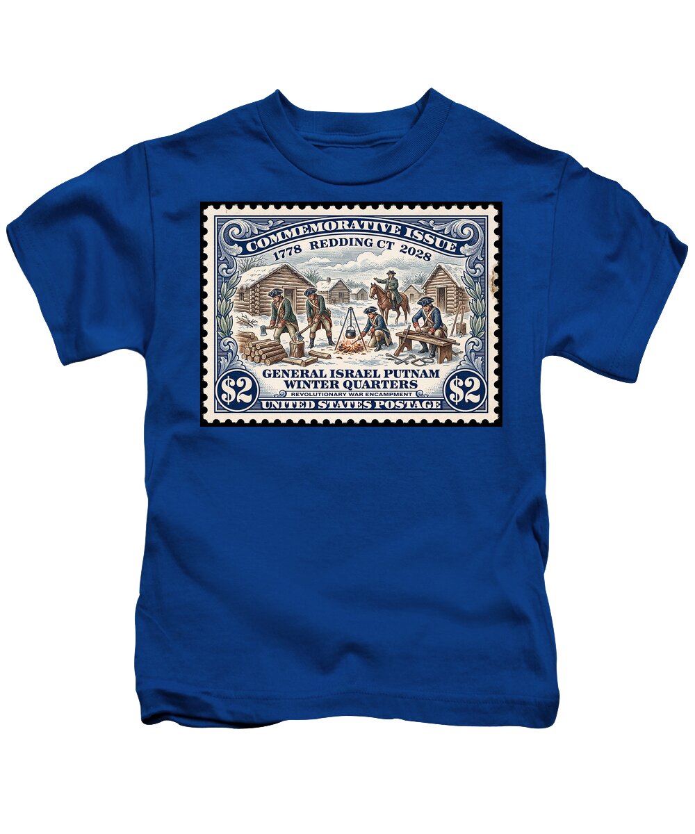 Gen. Putnam at Redding $2 - Kids T-Shirt