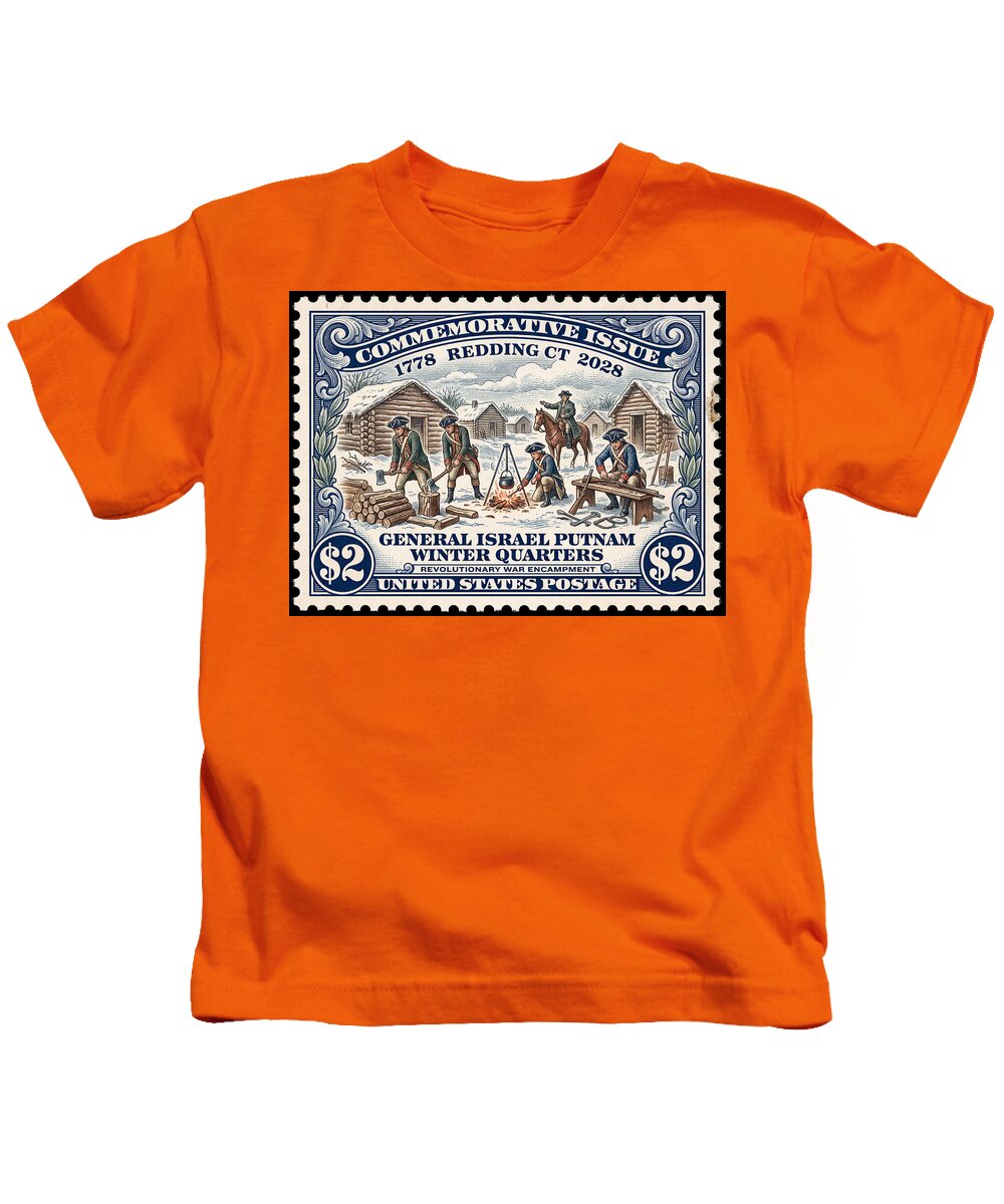 Gen. Putnam at Redding $2 - Kids T-Shirt