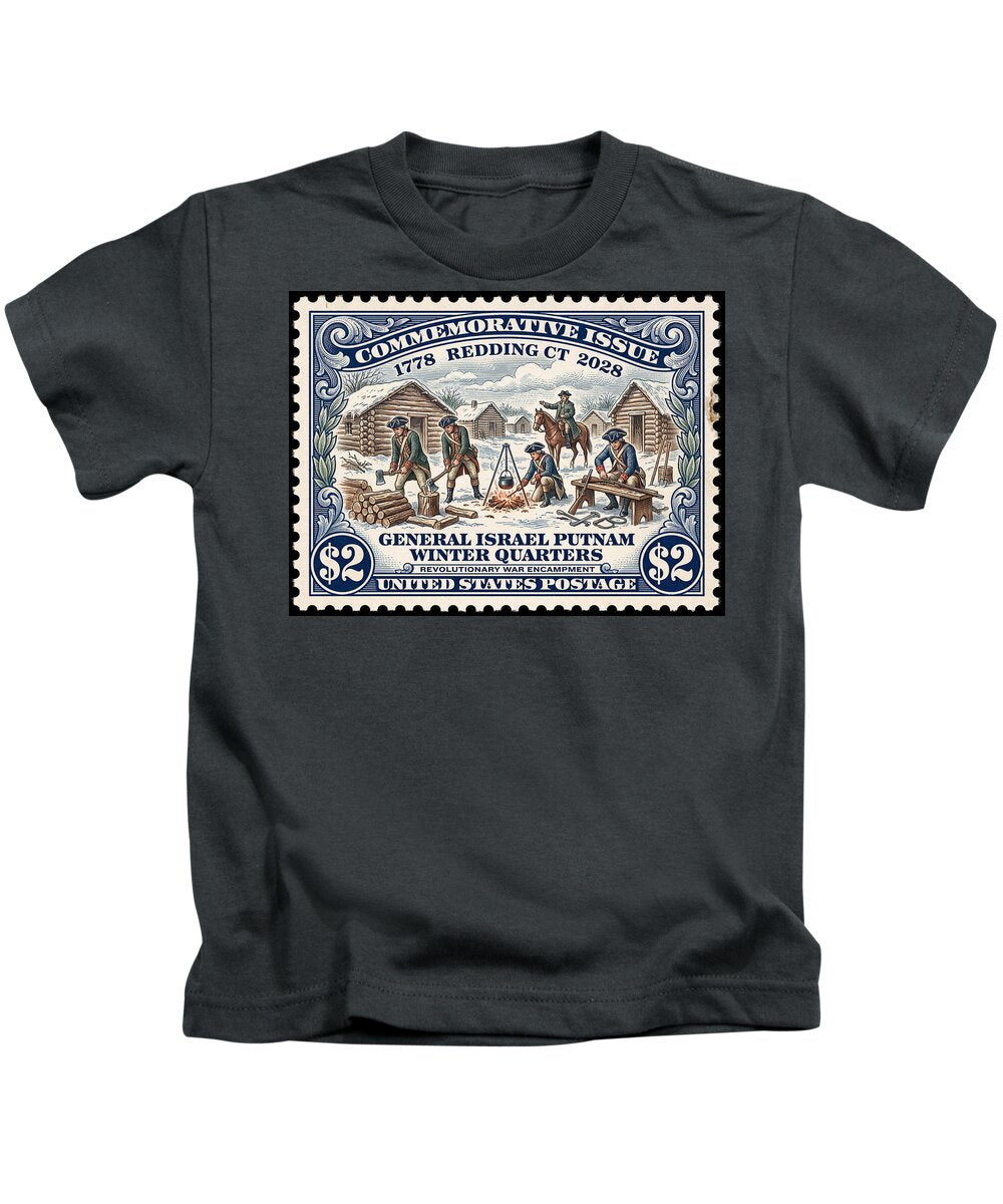 Gen. Putnam at Redding $2 - Kids T-Shirt