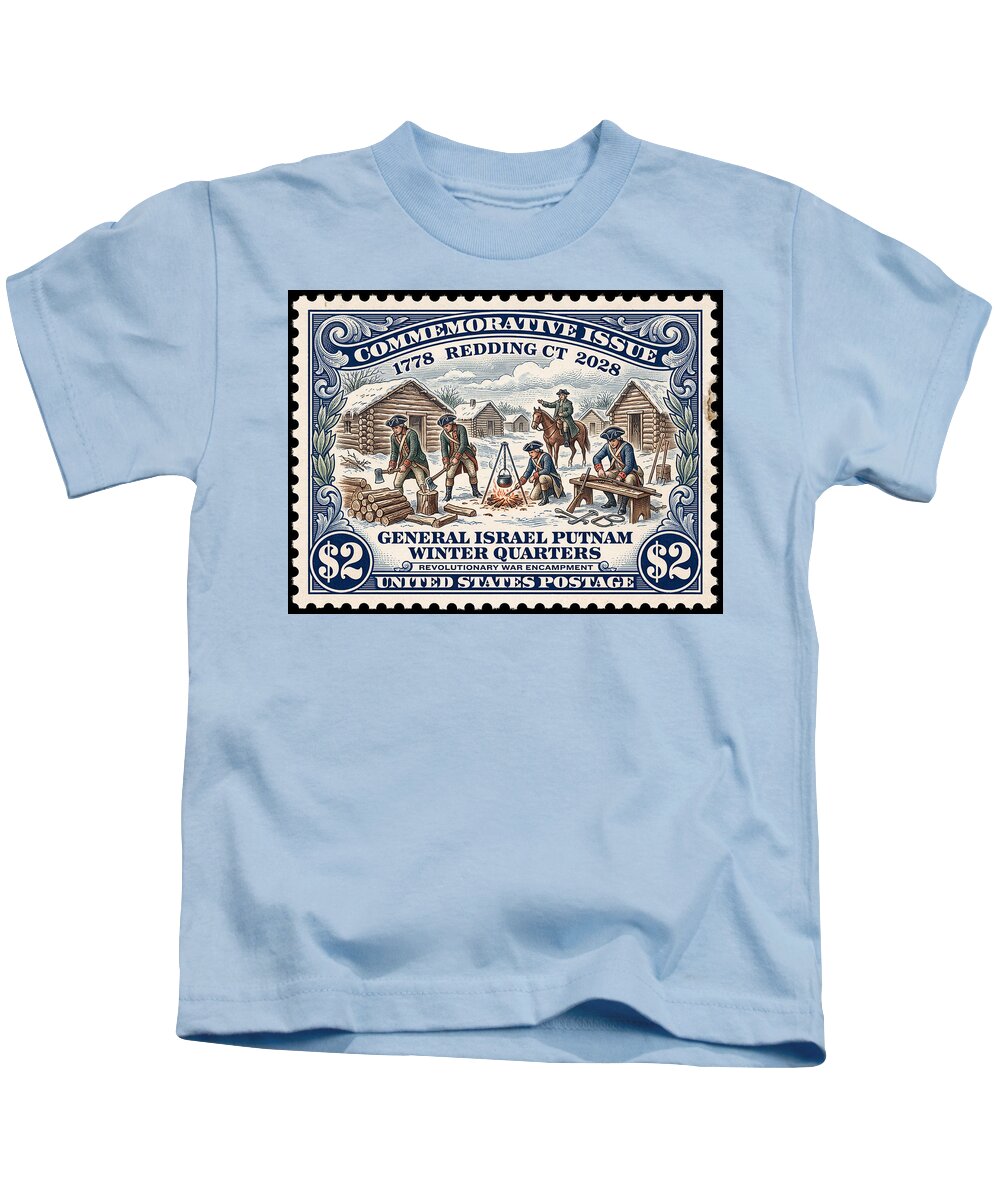 Gen. Putnam at Redding $2 - Kids T-Shirt