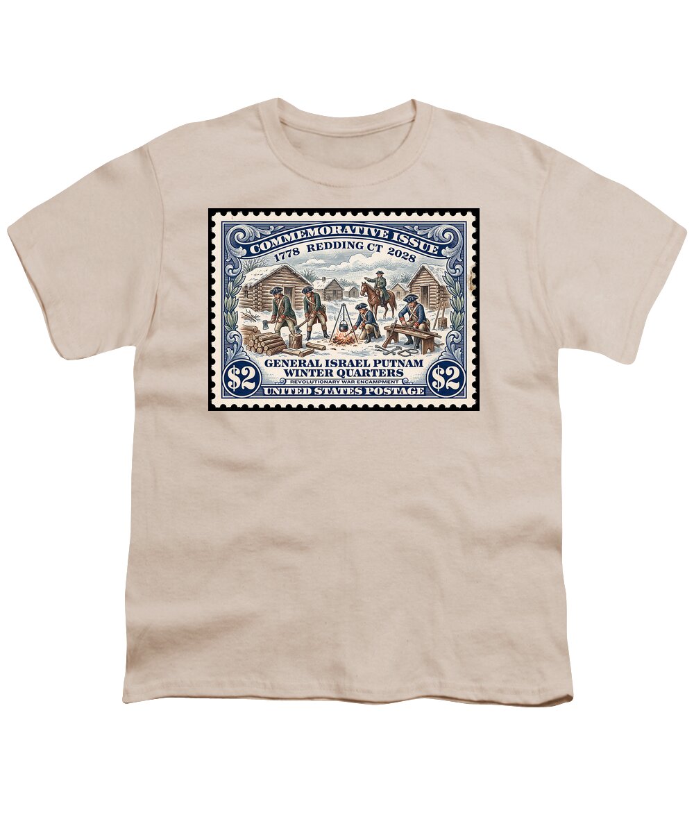 Gen. Putnam at Redding $2 - Youth T-Shirt