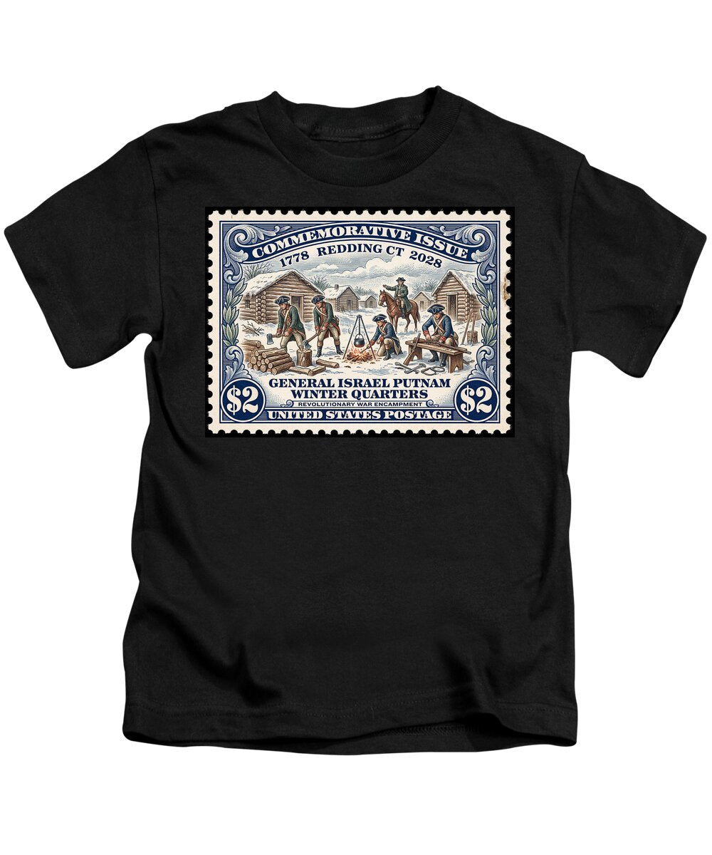 Gen. Putnam at Redding $2 - Kids T-Shirt