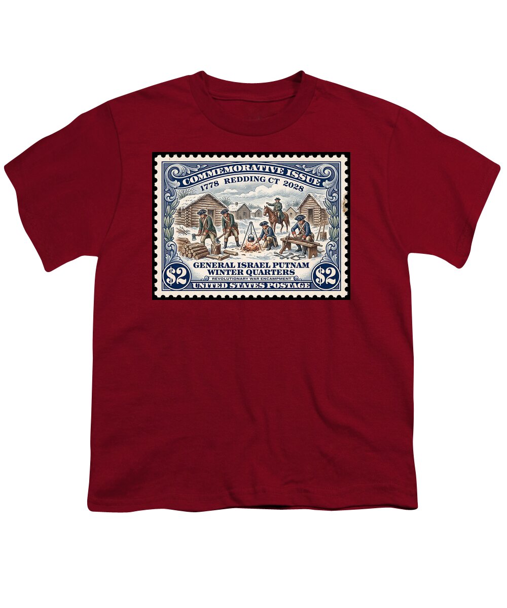 Gen. Putnam at Redding $2 - Youth T-Shirt