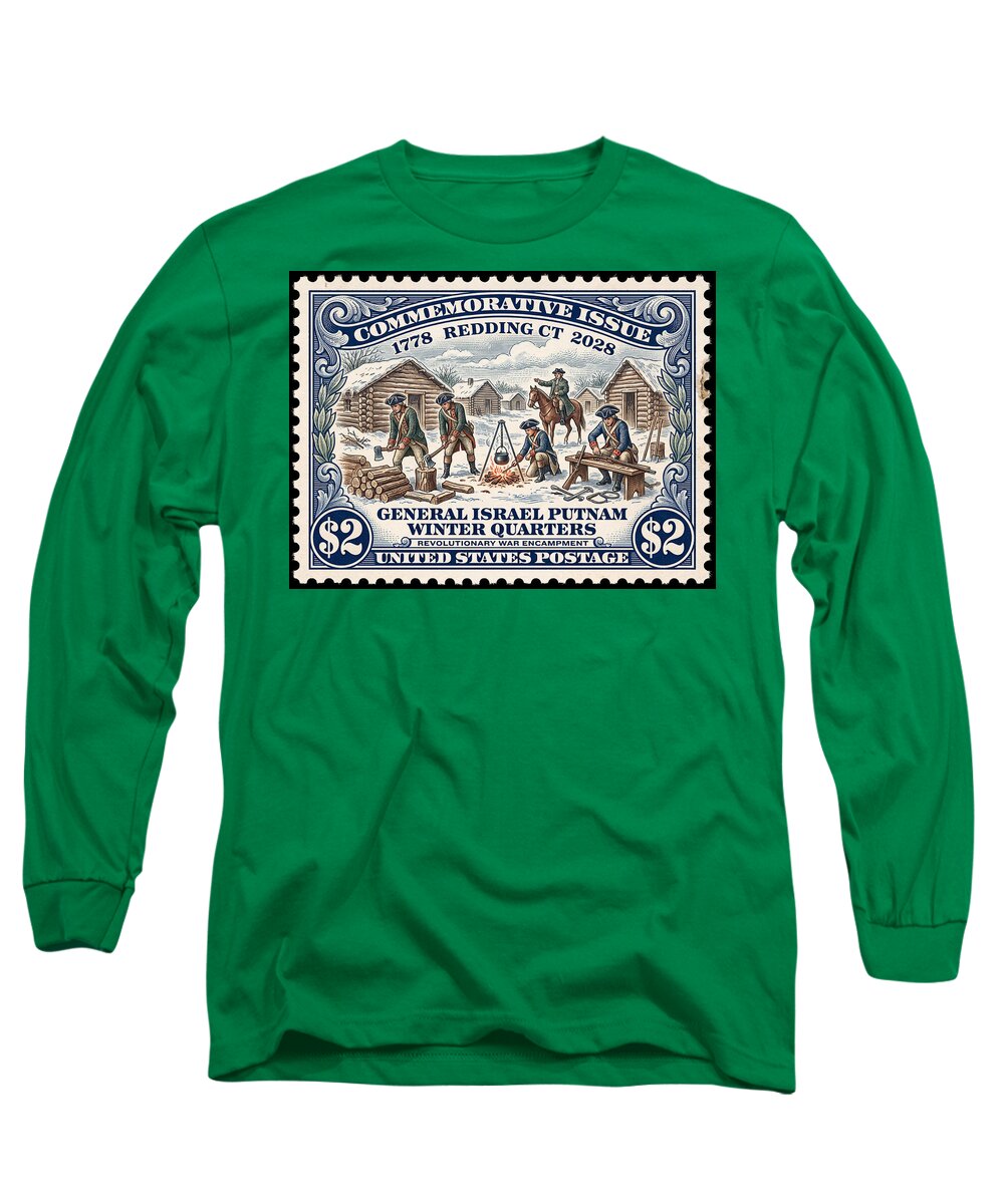 Gen. Putnam at Redding $2 - Long Sleeve T-Shirt