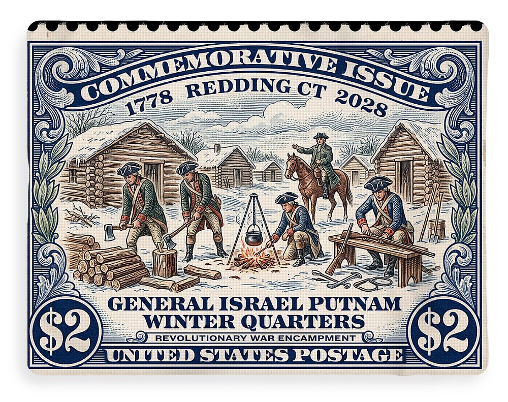 Gen. Putnam at Redding $2 - Blanket