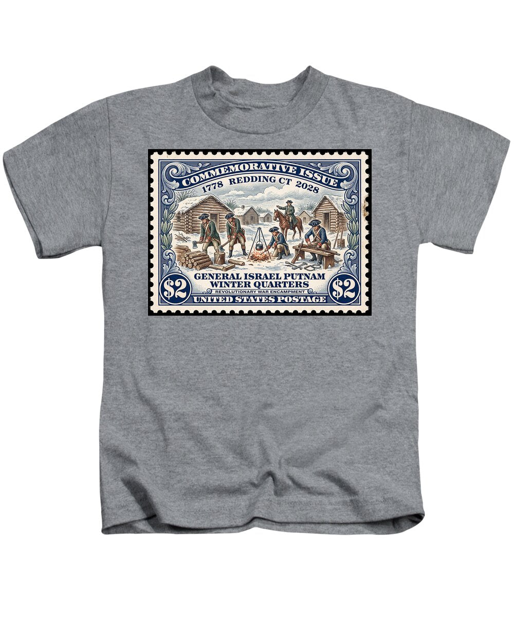 Gen. Putnam at Redding $2 - Kids T-Shirt