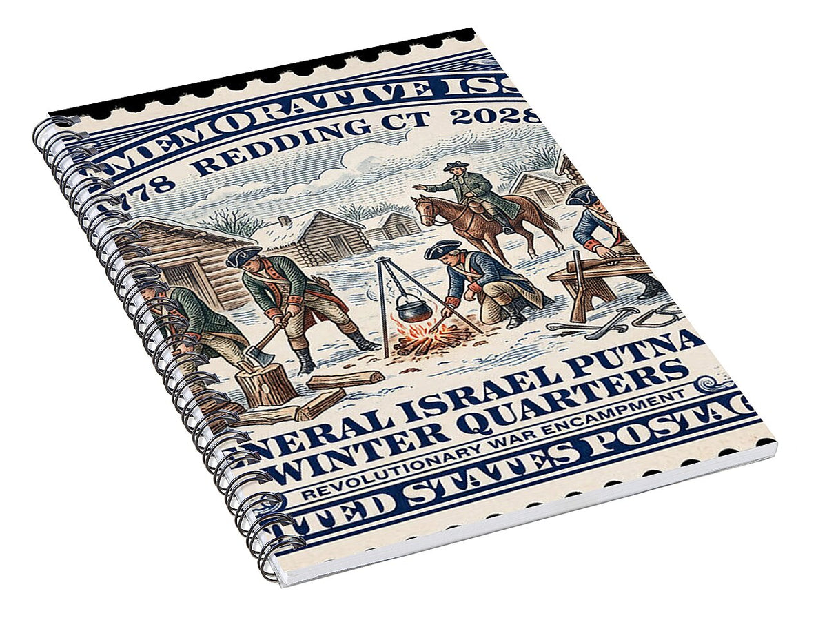 Gen. Putnam at Redding $2 - Spiral Notebook