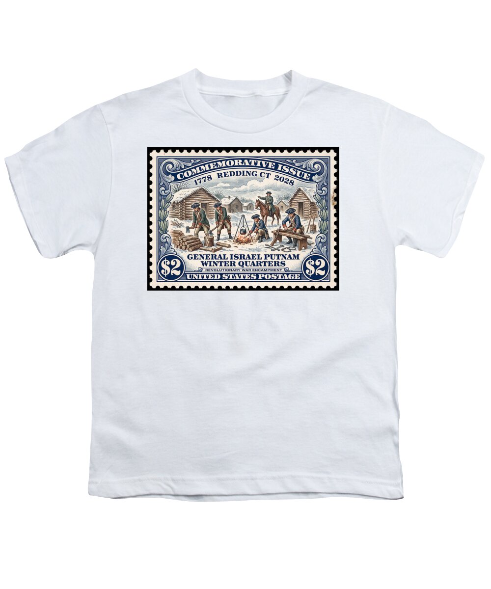 Gen. Putnam at Redding $2 - Youth T-Shirt
