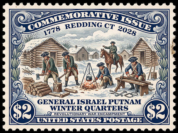 Gen. Putnam at Redding $2 - Art Print