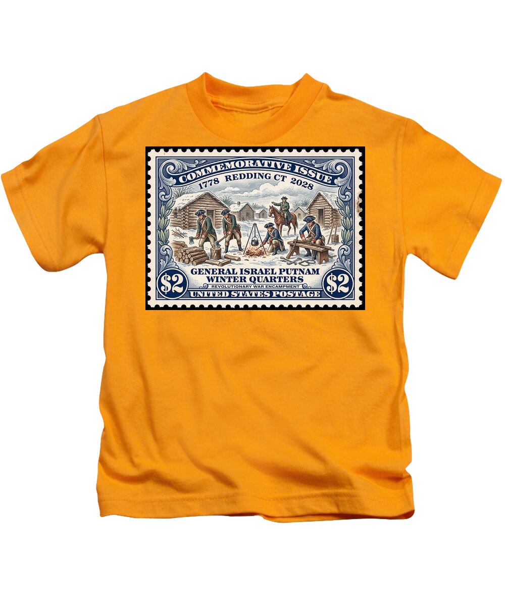 Gen. Putnam at Redding $2 - Kids T-Shirt