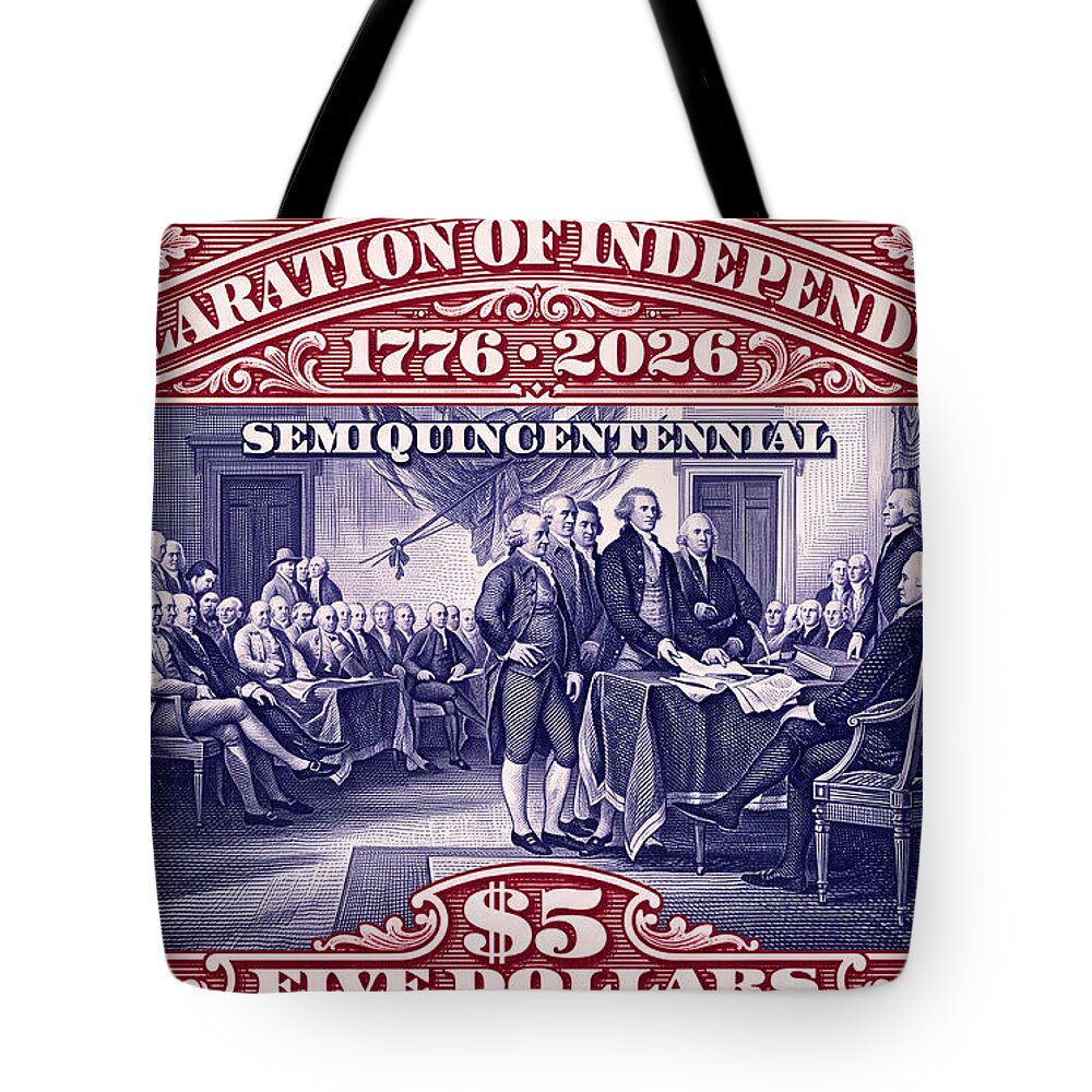 Independence $5 1 - Tote Bag