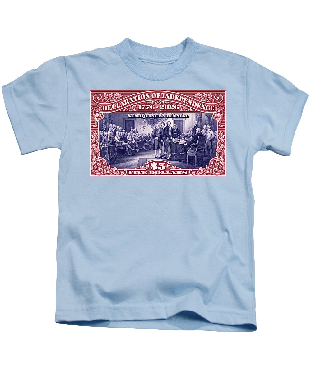 Independence $5 1 - Kids T-Shirt