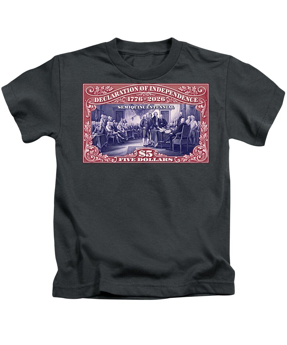 Independence $5 1 - Kids T-Shirt
