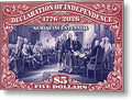 Independence $5 1 - Metal Print