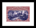 Independence $5 1 - Framed Print