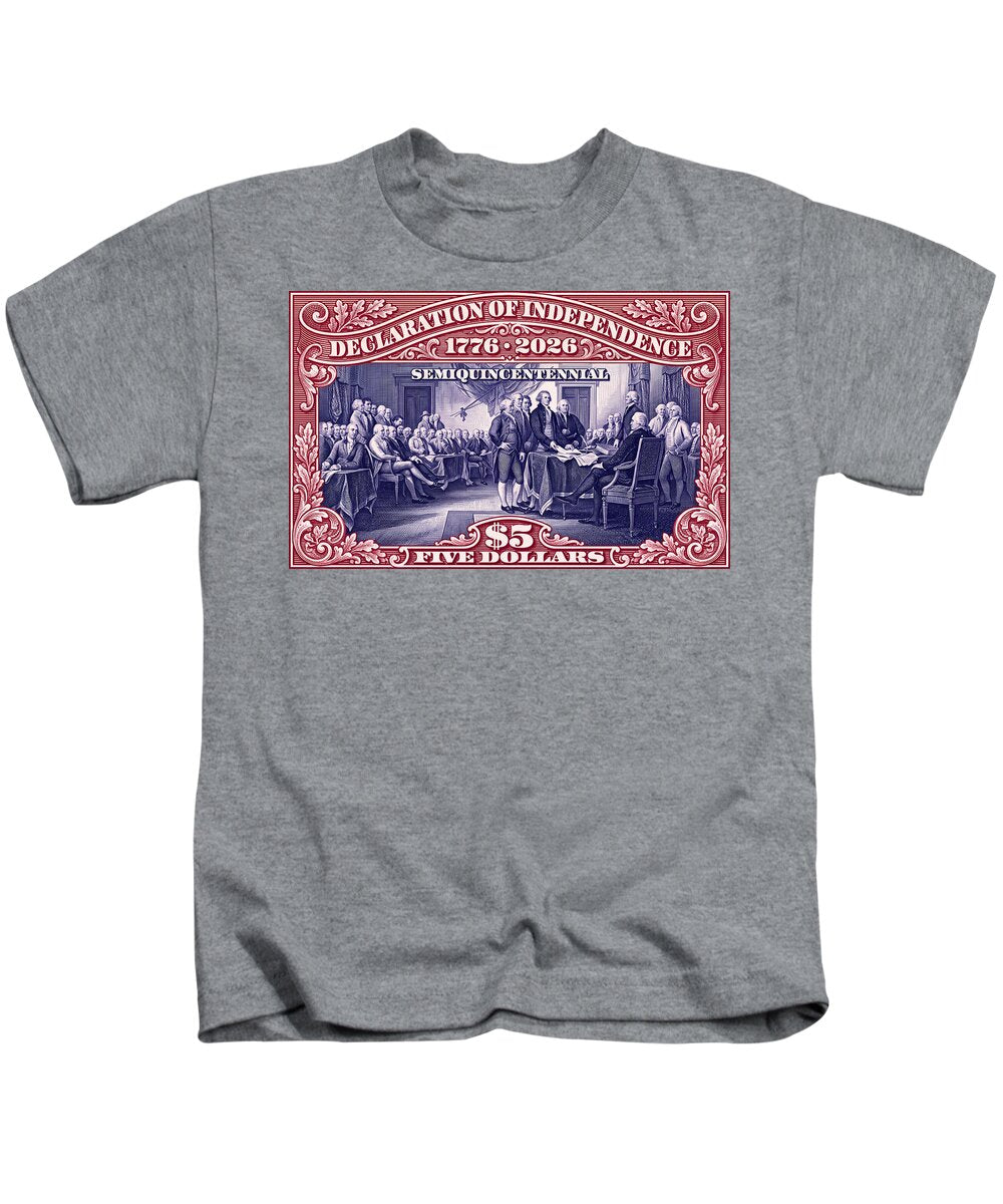 Independence $5 1 - Kids T-Shirt