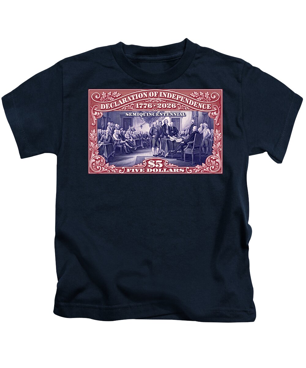 Independence $5 1 - Kids T-Shirt