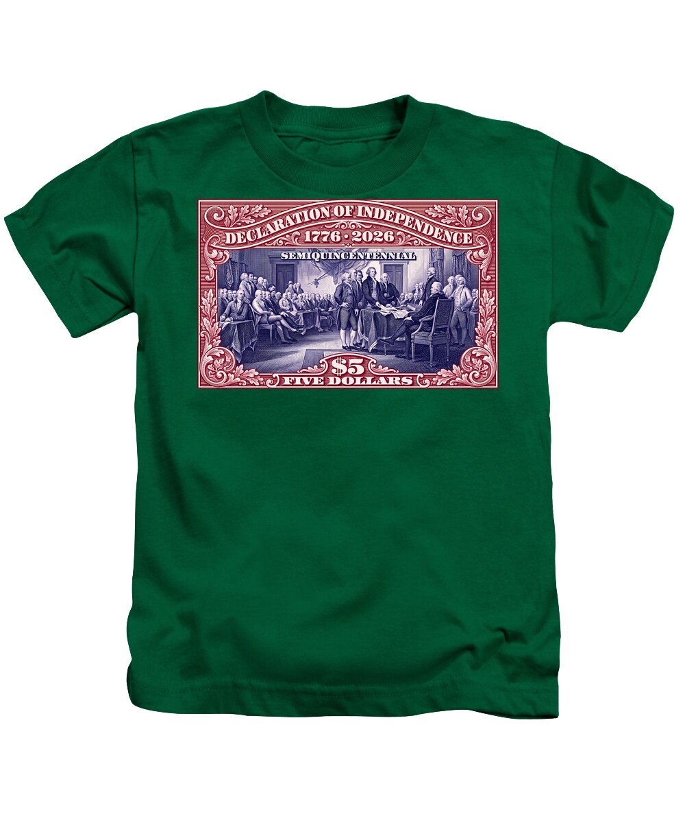 Independence $5 1 - Kids T-Shirt