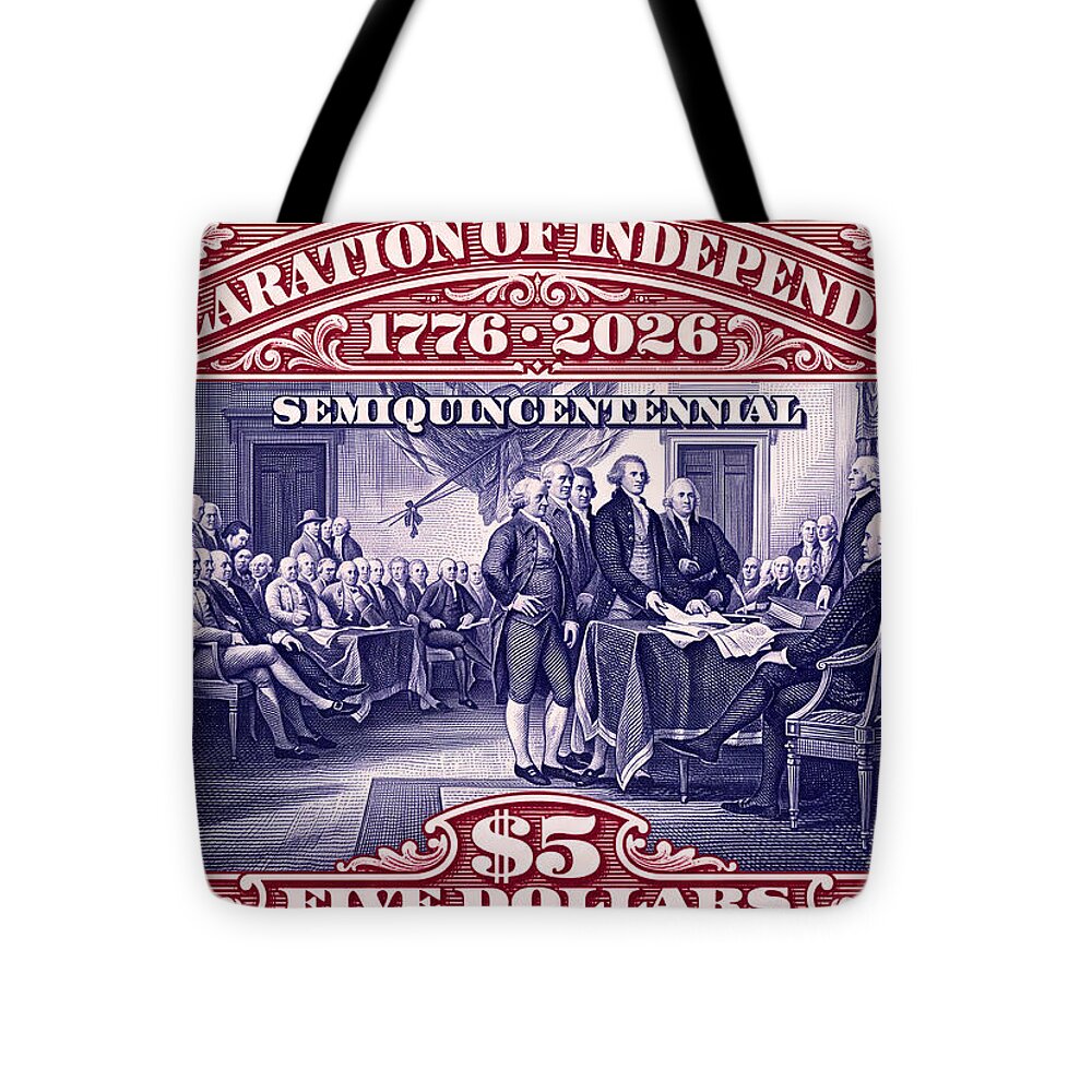 Independence $5 1 - Tote Bag
