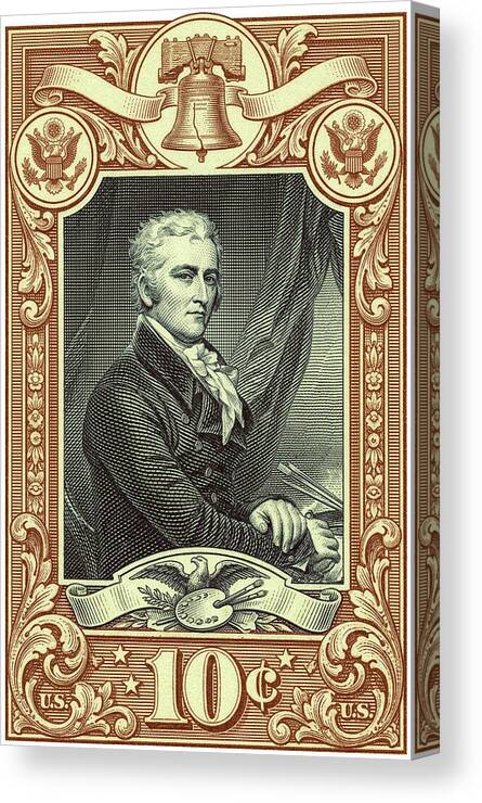John Trumbull 10c 3 - Canvas Print