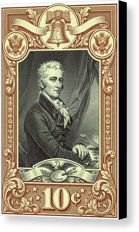 John Trumbull 10c 3 - Canvas Print