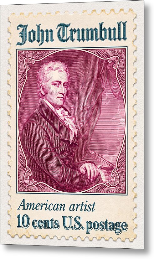 John Trumbull 10c - Metal Print