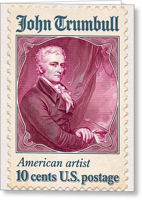 John Trumbull 10c - Greeting Card