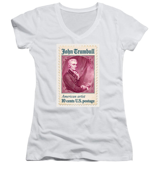 John Trumbull 10c - Women's V-Neck