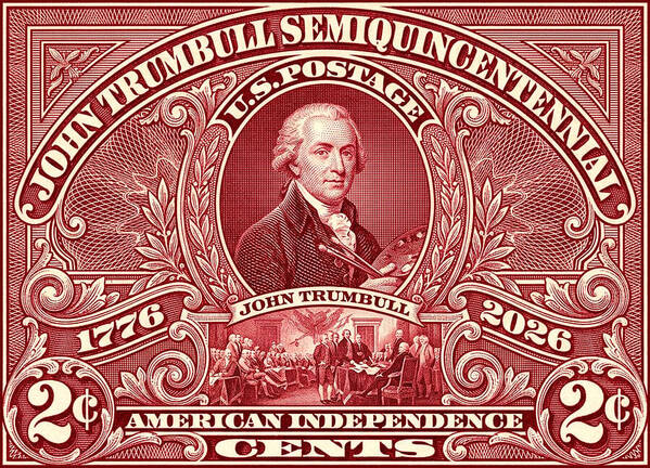 John Trumbull 2c - Art Print