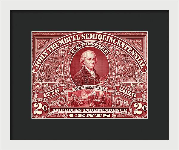 John Trumbull 2c - Framed Print