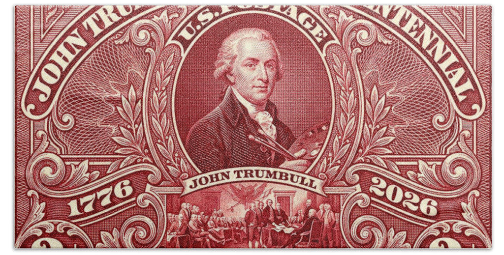 John Trumbull 2c - Bath Towel
