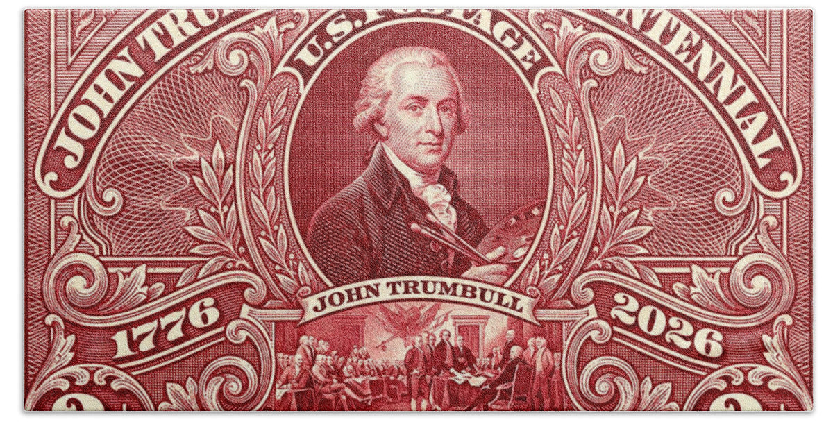 John Trumbull 2c - Bath Towel