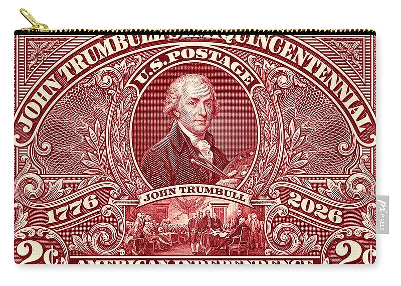 John Trumbull 2c - Zip Pouch