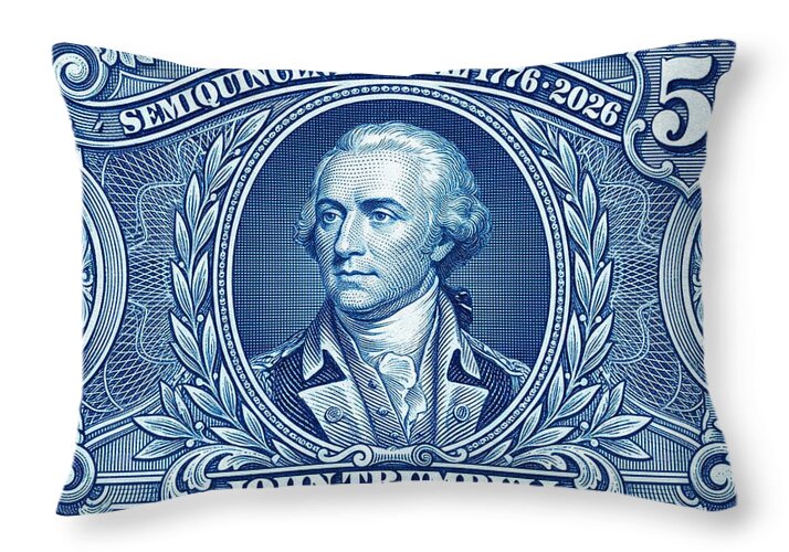 John Trumbull 5c - Throw Pillow
