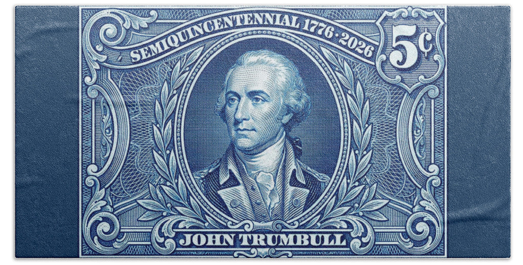 John Trumbull 5c - Bath Towel