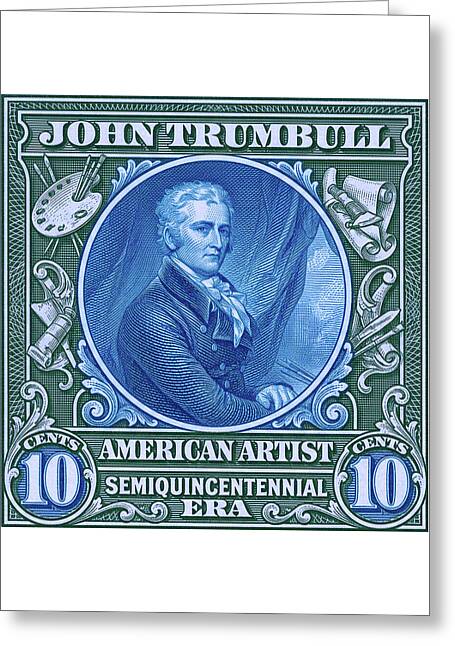 John Trumbull 10c - Greeting Card