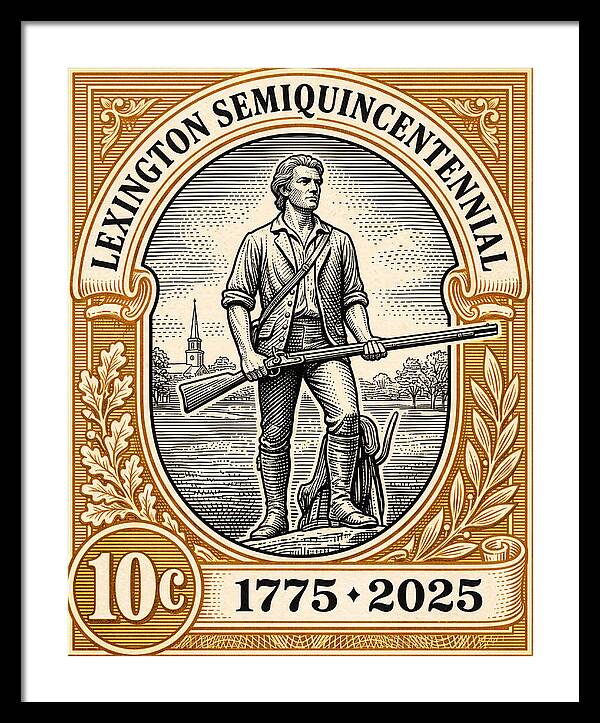 Lexington 10c - Framed Print