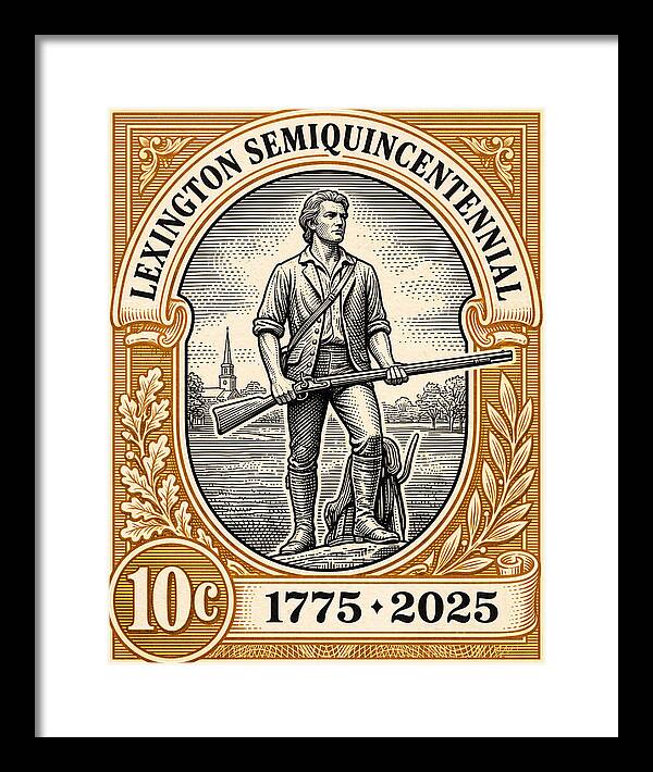 Lexington 10c - Framed Print