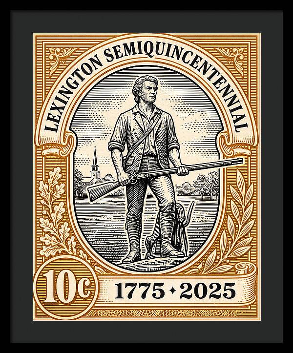 Lexington 10c - Framed Print