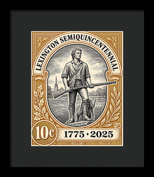 Lexington 10c - Framed Print