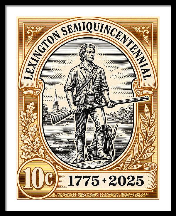 Lexington 10c - Framed Print