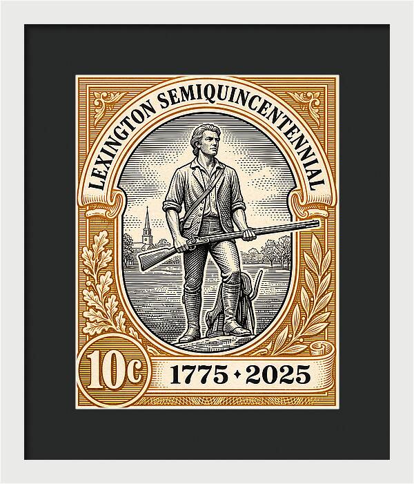 Lexington 10c - Framed Print