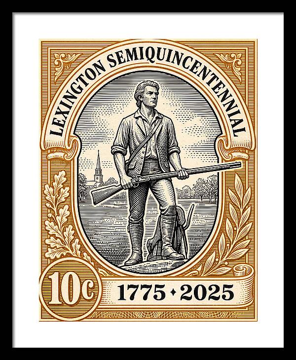 Lexington 10c - Framed Print