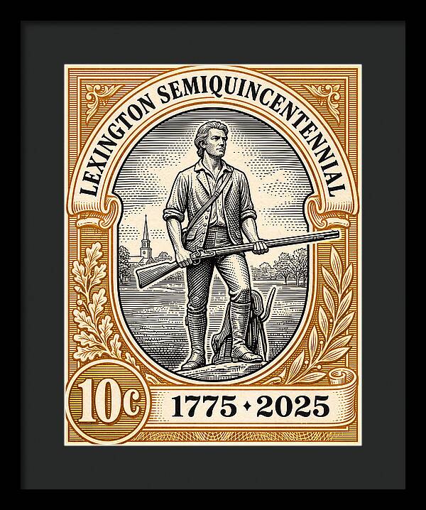 Lexington 10c - Framed Print