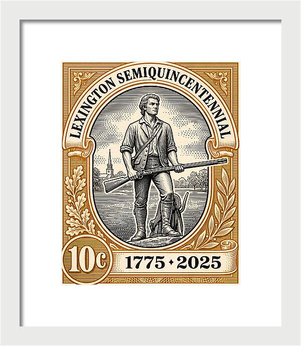 Lexington 10c - Framed Print
